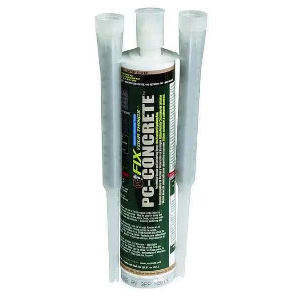 Crack Filler, 8 oz, Cartridge, PC-Concrete, Gray