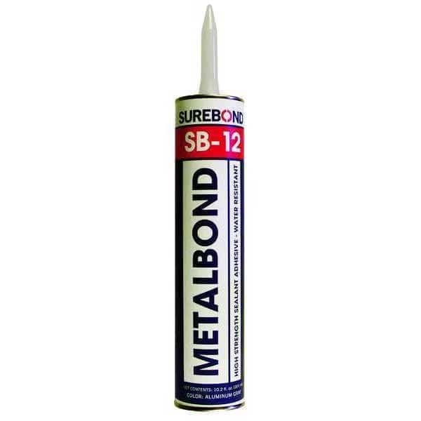 Metal Bond Sealant,10.3 oz,Gray, Mfr#: SB-12, SUREBOND