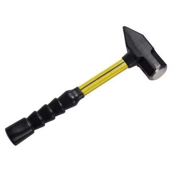 Cross Pein Hammer, 3 lb., 14 In, Fiberglass