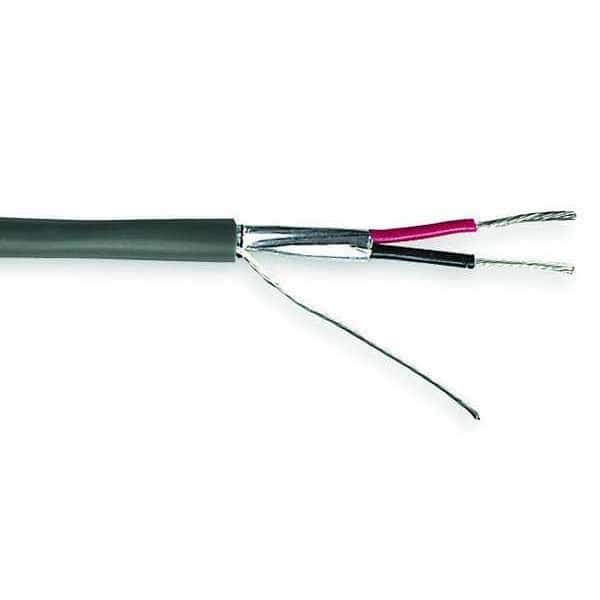 14 AWG 2 Conductor Stranded Multi-Conductor Cable GY, Carol, Mfr#: C0439A