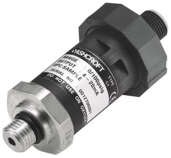 Pressure Transducer, Range 0 to 300 psi, , ASHCROFT, Mfr# G17MEK42EW300#