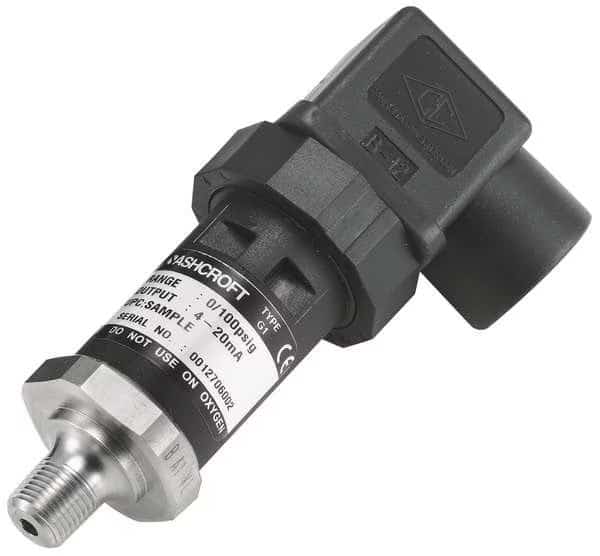 Pressure Transmitter,0 to 500 psi,1/8 in, Mfr#: G17M0115CD500#, ASHCROFT
