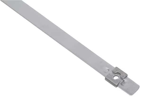 Cable Tie, SS, 3/8 In, 11.5"L, PK50
