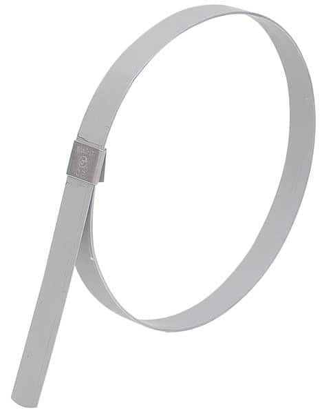 Preformed BandClamp, SS, Min.Dia.3/4", PK10