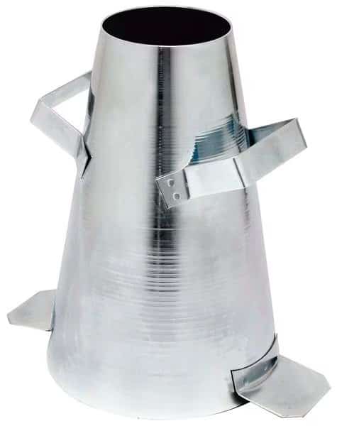 Steel Slump Cone, EnjoyTool select, Mfr# 5DPD8