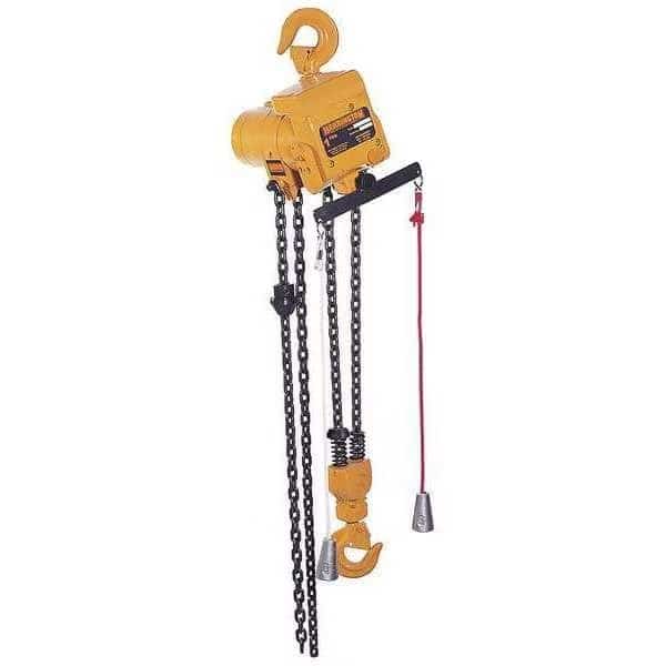 Air Chain Hoist,500 lb. Cap.,10 ft. Lift, Mfr#: TCR250C-10, HARRINGTON