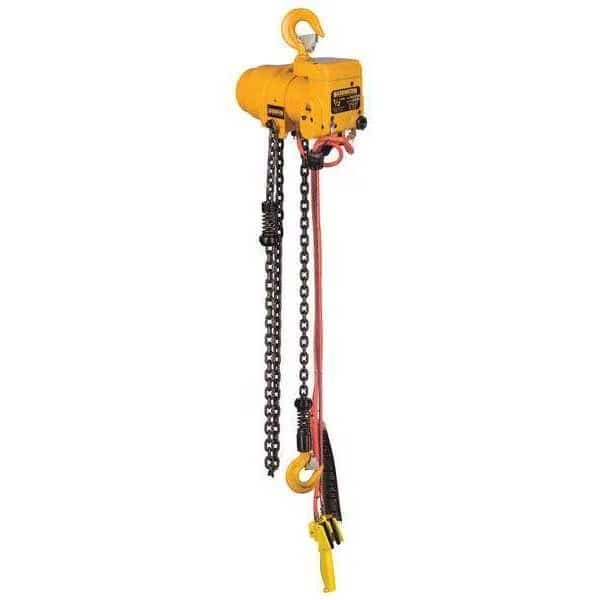 Air Chain Hoist, 1000 lb. Cap., 10 ft. Lft