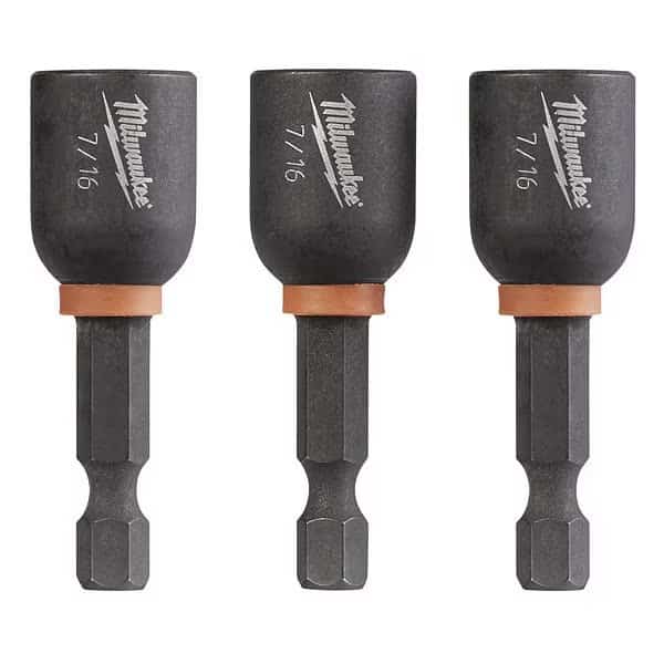 SHOCKWAVE 1-7/8" MAG NUTDRIVER 7/16", PK3