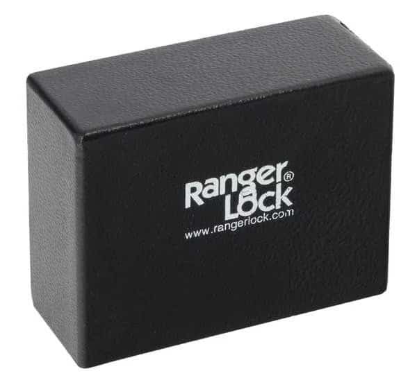 Padlock Guard, Hardened Steel, Blk, 3"L