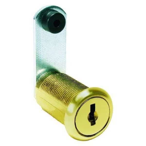 Disc Tumbler Keyed Cam Lock, Keyed Alike, C346A Key, For Material Thickness 1 1/8 in, COMPX NATIONAL, Mfr# C8055-C346A-3
