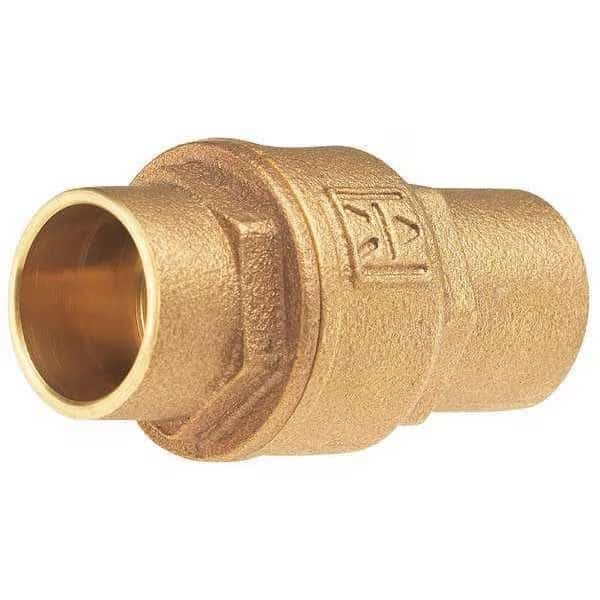 1" Solder Low Lead Bronze Spring Check Valve