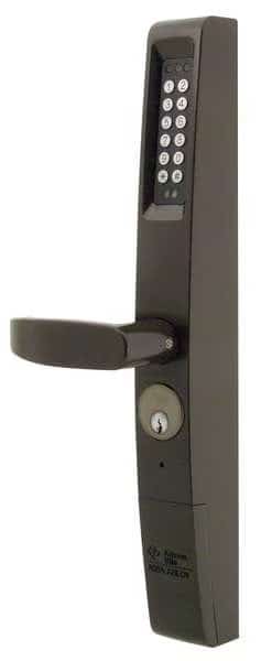 Electronic Lock,Dark Bronze,12 Button, Mfr#: 3090-01-121, ADAMS RITE