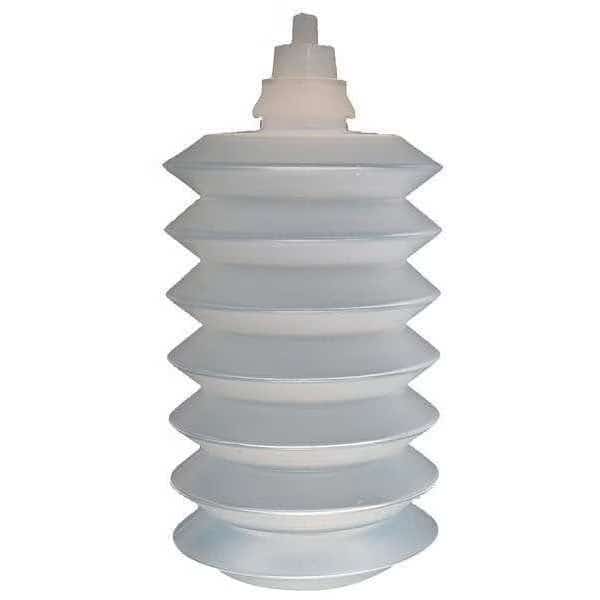 Squeeze Bottle, Accordion Luer Lock, - Length, Low Density Polyethylene, Translucent, 5 PK