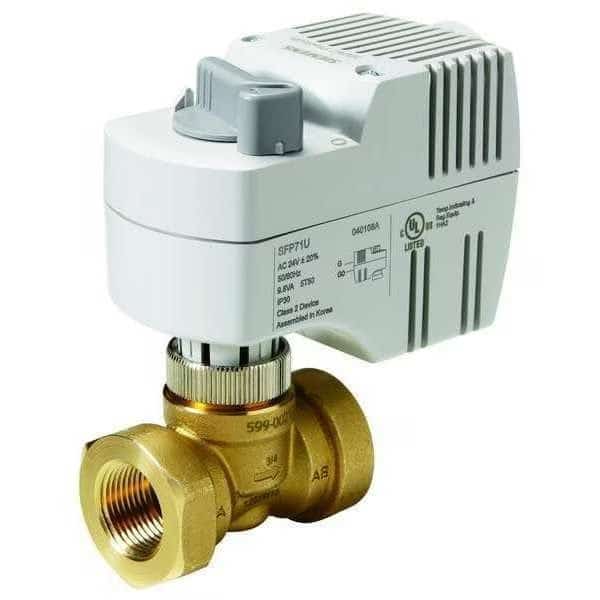 Threaded Globe Valve, 1/2 In, 24VAC, NO