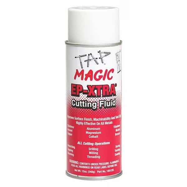 Cutting Oil, 12 oz, Aerosol, EP-Xtra, Yellow