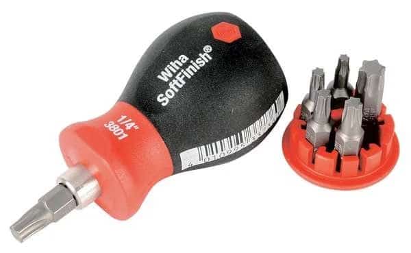 Stubby Torx Bit Set, Pieces 6