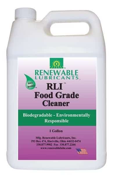 Food Grade Cleaner,Unscented,1 gal, Mfr#: 87813, RENEWABLE LUBRICANTS