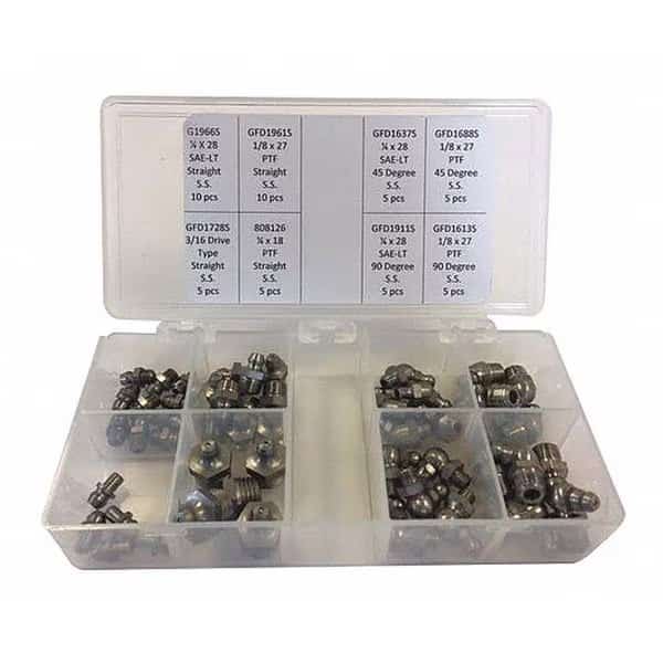 Fitting Kit, Grease, 50 Pc