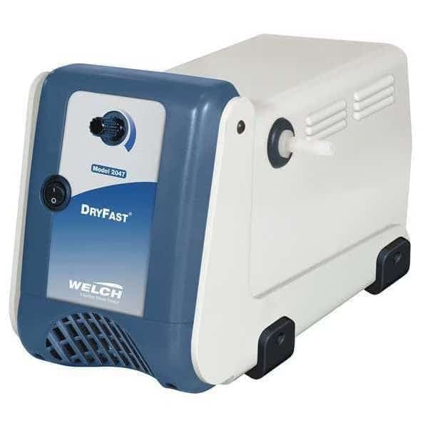 Vacuum Pump, 1/5 HP, 28.50 In. Hg, 1.8 cfm