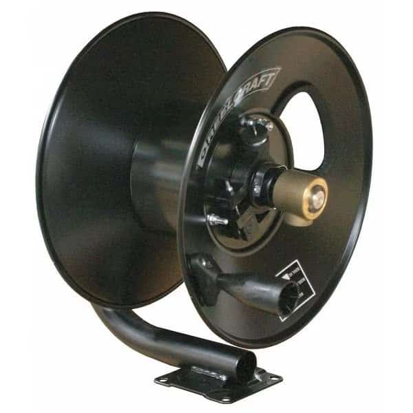 Hand Crank Hose Reel,50 ft,3/8" ID,Blck, Mfr#: CT6050HN, REELCRAFT