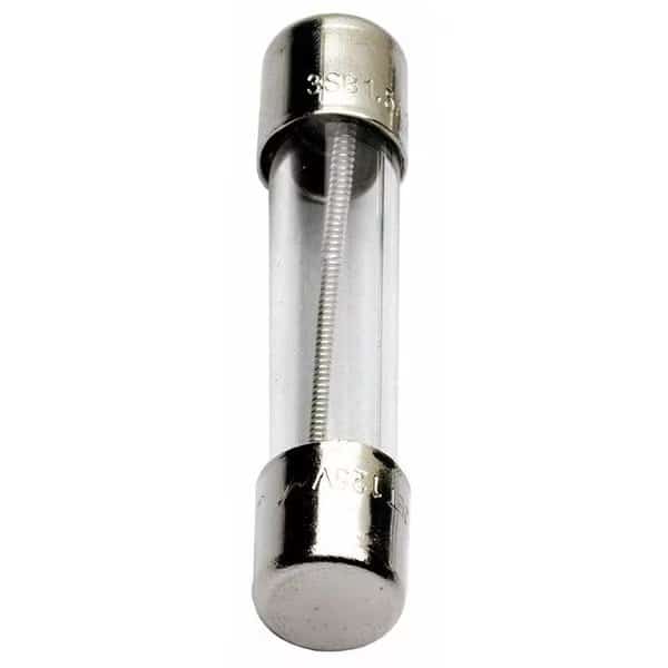 Glass Fuse, GDL Series, Time-Delay, 15A, 125V AC, 10kA at 125V AC, 5 PK