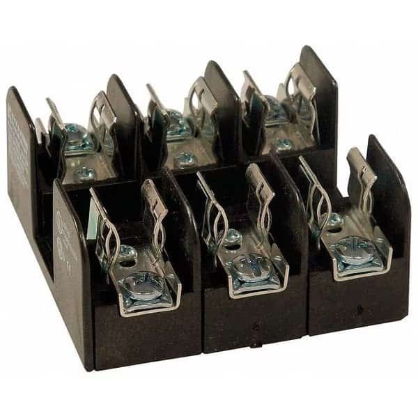 Open Fuse Block, H; K5 UL Class, 3 Poles, 0 to 30A Amp Range, 250V AC/DC Volt Rating