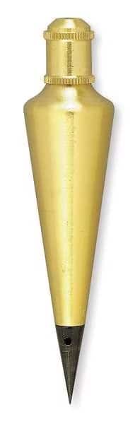 Plumb Bob, Brass, 16 Oz