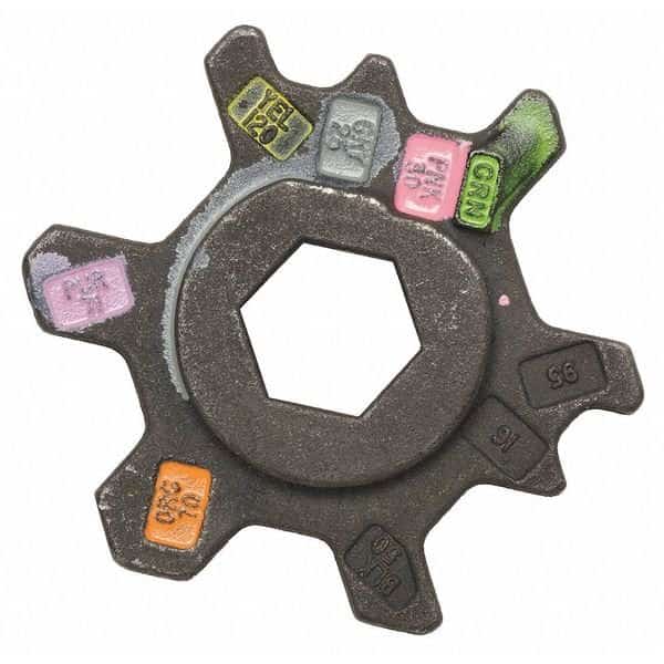 Replacement Die Set, 6 to 4/0 ga, PK2, Quickcable, Mfr#: 4255-001D