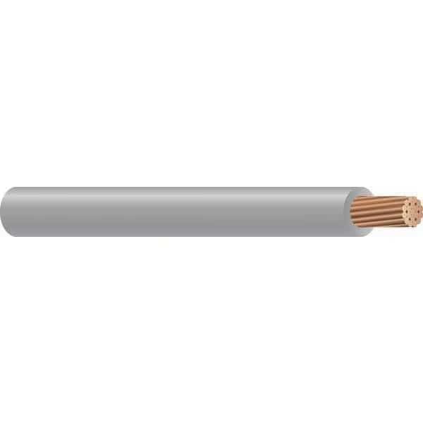 Machine Tool Wire, AWM, MTW, TEW, 18 AWG, 500 ft, Gray, PVC Insulation, SOUTHWIRE, Mfr# 411010509
