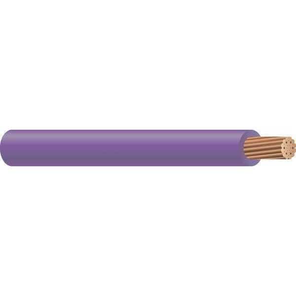 Machine Tool Wire, AWM, MTW, TEW, 18 AWG, 500 ft, Purple, PVC Insulation, SOUTHWIRE, Mfr# 411010513