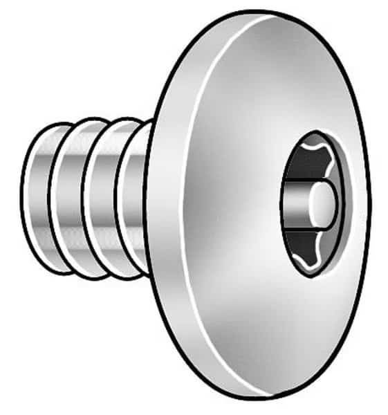 Binding Screw, #10-24 Thd Sz, 18-8 Stainless Steel