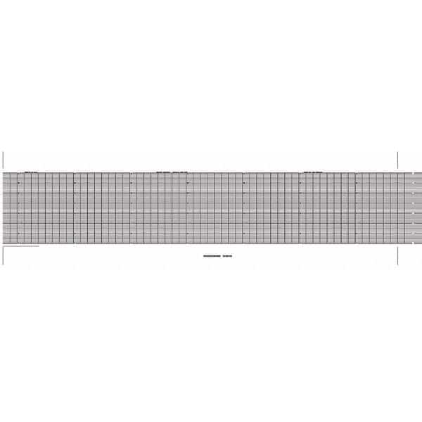 Strip Chart,Fanfold,Range 0 to 14,53 Ft, Mfr#: YOK B956AAW, GRAPHIC CONTROLS
