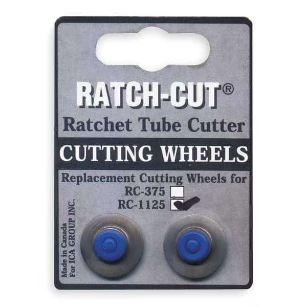 Pack of 2 replacement cutter wheels for RC1125, Ratch Cut, Mfr#: RC1125-7C