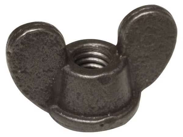 Wing Nut, 3/8"-16, Steel, Black Oxide, 1 in Ht, 1-5/8 in Max Wing Span, 10 PK, EnjoyTool select, Mfr# 0-EF-720BS7-