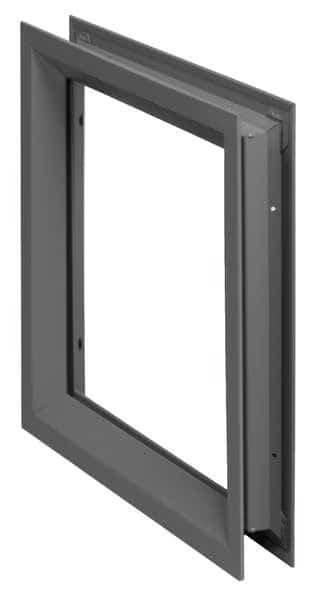 Window Frame Kit, H. 12 In, W. 12 In, National Guard, Mfr#: L-FRA100-12x12