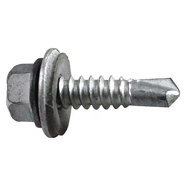 Hinge Screw, Self Driller, 1 In., PK24