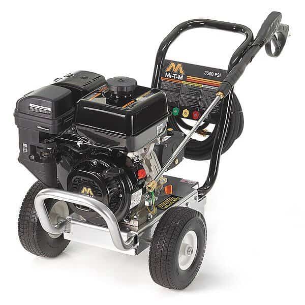 Heavy Duty 3500 psi 2.8 gpm Cold Water Gas Pressure Washer