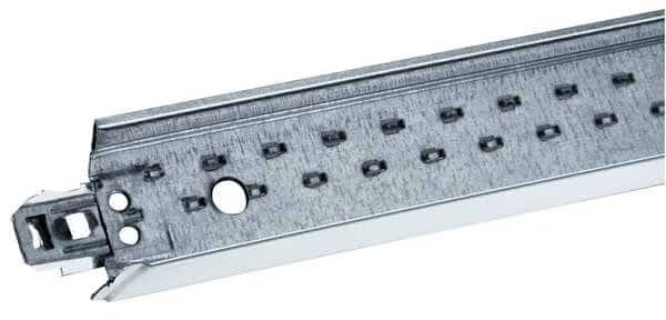 Cross Tee, Ceiling Tile, Steel, 48 In. L
