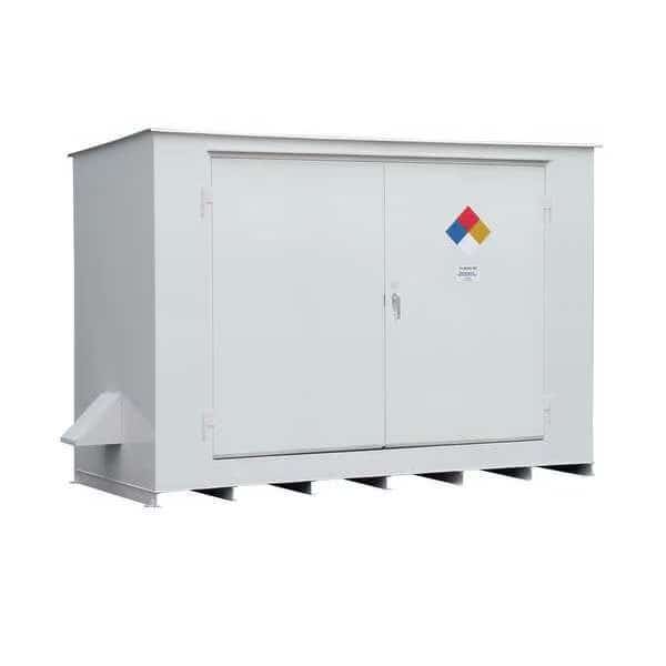Storage Building, 10x55 Gal. Cap, White