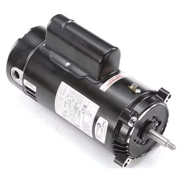 Pool Pump Motor, Capacitor-Start/Run, 1 1/2 HP, 56J Frame, 3,450 Nameplate RPM