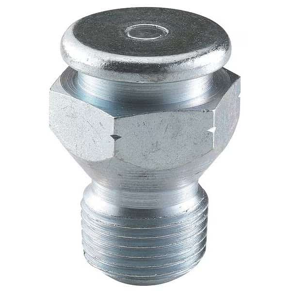 Grease Fitting, Button, 1/8-27, PK10