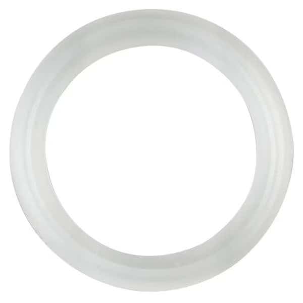 Gasket, Size 3/4 In, Tri-Clamp, Silicone