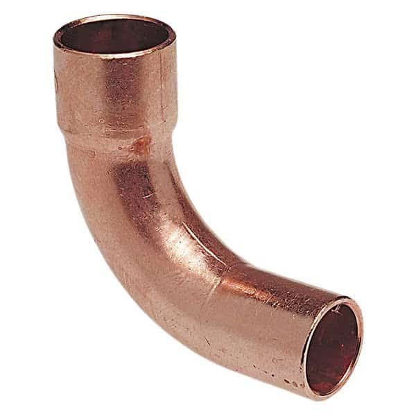3/4" NOM FTG x C Copper 90 Degree Long Radius Elbow, NIBCO, Mfr# 607-2LT 3/4