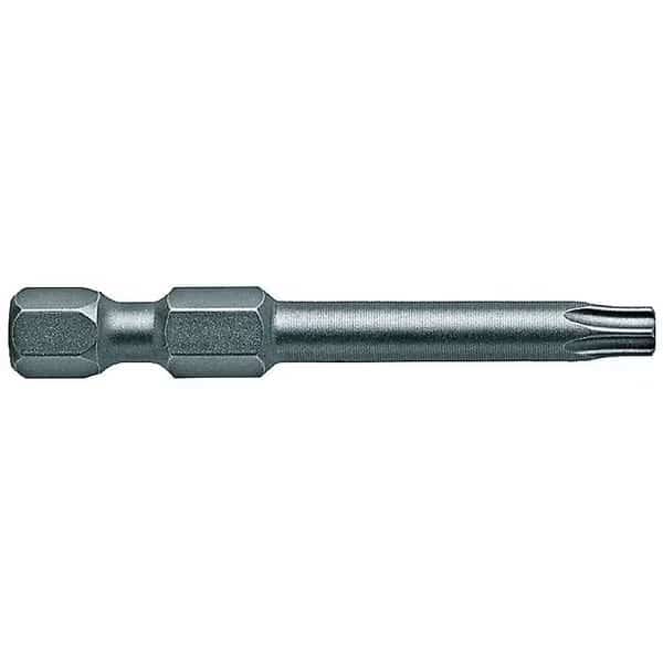 Power Bit, SAE, 1/4", Hex Power Drive, PK5