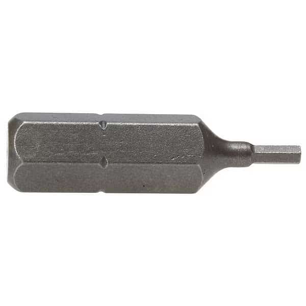 Torsion Bit, SAE, 1/4", Hex, 5/32", PK5