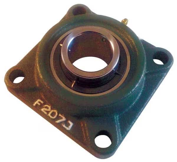 Flange Bearing, 4-Bolt, Ball, 1-1/4" Bore