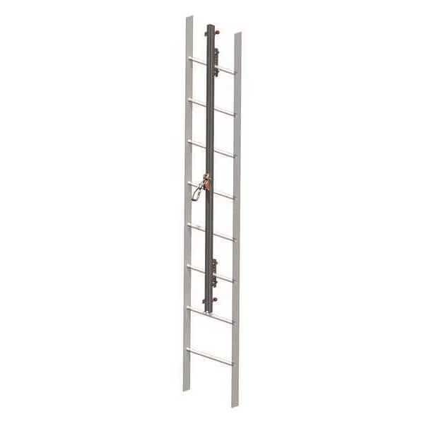 GlideLoc Vertical Access Ladder System Kit, 40 ft Length, 310 lb Weight Capacity