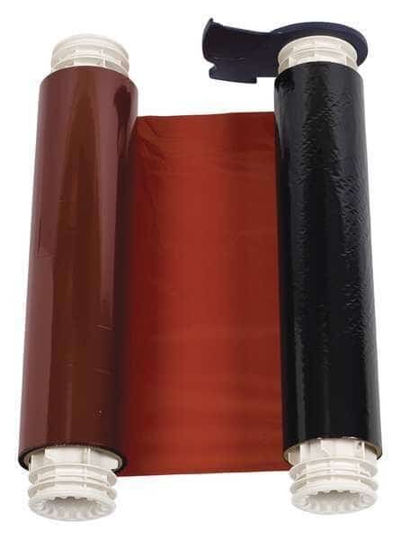 Ribbon Cartridge, Black/Red, 8-3/4 In. W