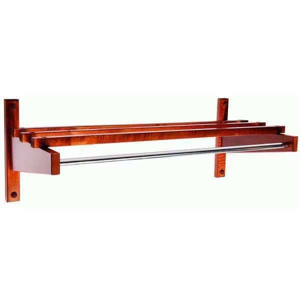 Coat Rack,Wood,12-3/4 x10-1/2 x 30In., Mfr#: EC-30W, CSL