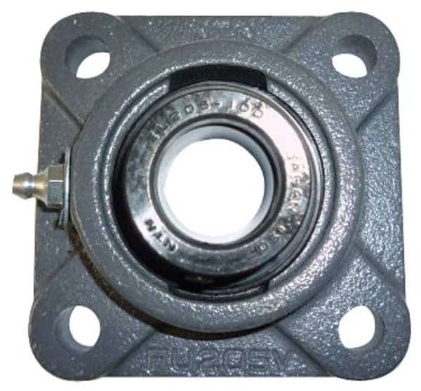 Flange Bearing, 4-Bolt, Ball, 1-1/2" Bore